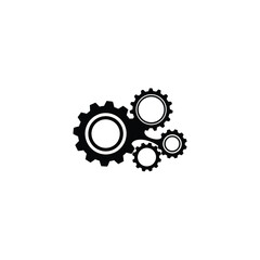 Interconnected gears, a graphic representation of mechanical systems.