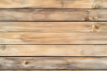 Fototapeta premium Seamless wood grain background with light brown color and space for text.