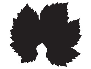GRAPE LEAF SILHOUETTE