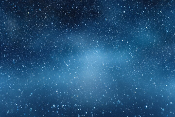 Fototapeta premium Dark Blue Night Sky Background with Numerous Small Sparkling Stars and Subtle Nebulae Effects image