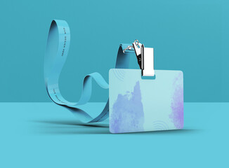 Lanyard Name Badge Tag