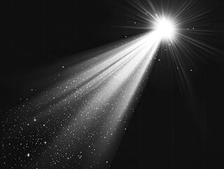 Bright spotlight effect