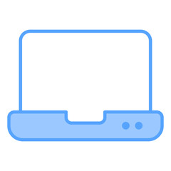 Laptop Blue Icon