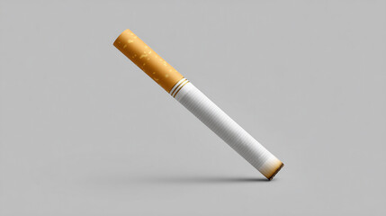 Burnt-out Cigarette Emphasizing the Health Risks Associated With Tobacco Use in an Indoor Setting