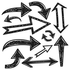 vector set of arrows