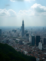 Fototapeta premium Bangkok Thailand skyline