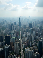 Obraz premium Bangkok Thailand skyline