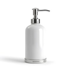 Obraz premium White Soap Dispenser Bottle – Bathroom Product