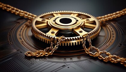gears with chain mechanical components