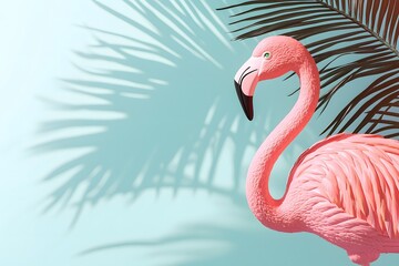 Pink Flamingo Paradise: Tropical Summer Vibes