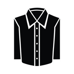 formal shirt on white background