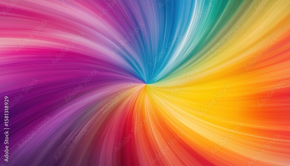Poster creating a gradient zoom effect within an image or design project to enhance visual interest and dra