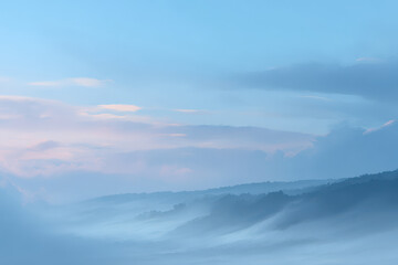 Fototapeta premium photorealistic ultraminimalist image of sky perfect for modern websites homepage