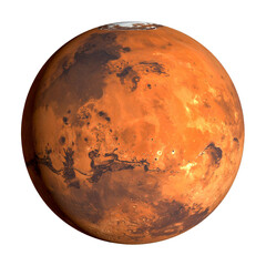 a mars-like planet isolated