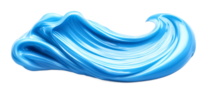 Toothpaste for Oral Hygiene and Teeth Whitening - Isolated on White Background