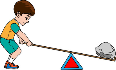 lever vector illustration isolated on white background