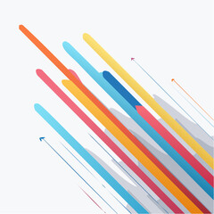 colorful straws background