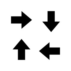 Arrow icon set. Arrow icon vector.