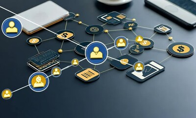 Interconnected financial and user data - Powered by Adobe