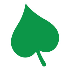 Green leaf vector with water drops symbolizing nature and eco freshness