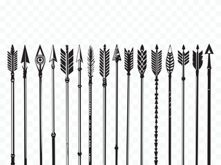 minimalist directional arrow vector set perfect for user interface icons, infographics, and web design