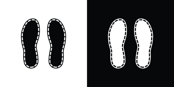 Soles icon. vector graphics pack.