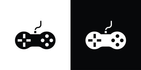Gamepad icon. vector graphics pack. © Power