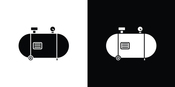 Compressor icon. vector graphics pack.