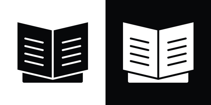 Book icon. vector graphics pack.