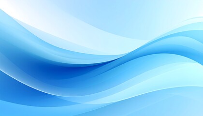 Obraz premium Abstract blue and white wavy background