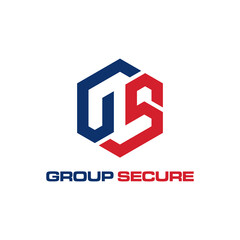 Group Secure Hexagon GS Logo
