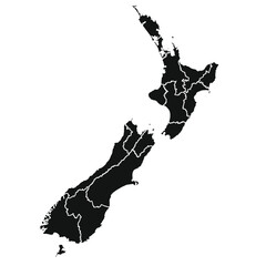 New Zealand map