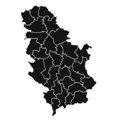 Serbia map