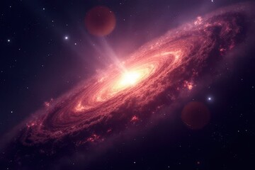 Fototapeta premium Galactic Explosion