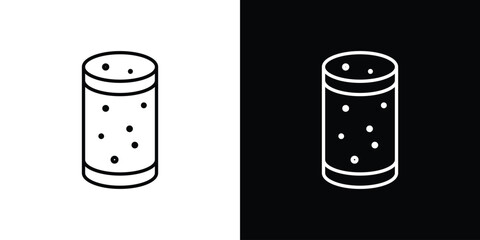 Cork wine icon transparent vector isolated