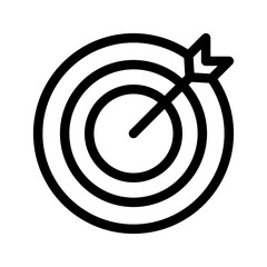 Target Icon Vector Symbol Design Illustration