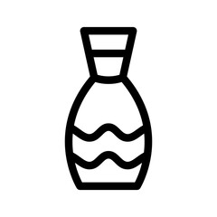 Vase Icon Vector Symbol Design Illustration
