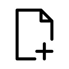 Document Icon Vector Symbol Design Illustration