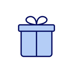 Gift icon vector. gift sign and symbol. birthday gift