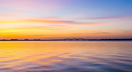 Obraz premium sunset over the sea