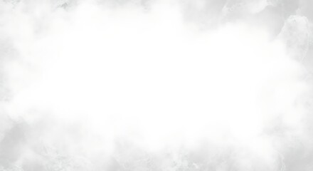 Ethereal Soft White Cloud Frame Dreamy Sky Texture Background for Creative Design Projects