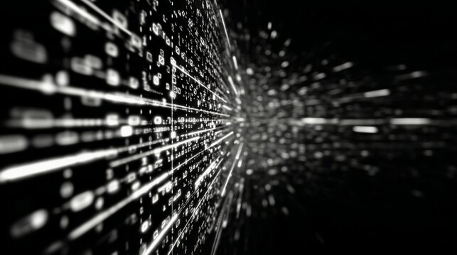 Dynamic Binary Grid Glitch/ダイナミックなバイナリグリッドグリッチ8 - Powered by Adobe