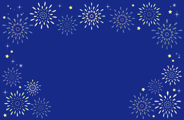 夜空の打ち上げ花火3