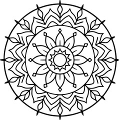 Organic Mandala Pattern Design