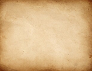 Vintage paper texture background with worn edges and faded sepia tones