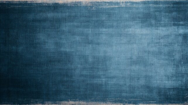 Abstract Blue Textured Fabric with Gradient Pattern for Interior Decor