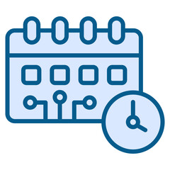 Smart Schedule Icon Element For Design