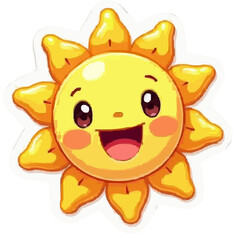 sun cartoon character