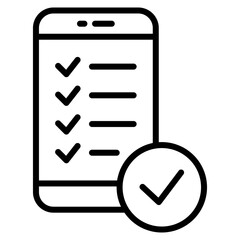 Task App Icon Element For Design