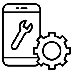 Service App Icon Element For Design